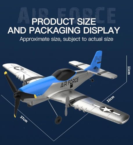 3 Channels RC Plane with 6-Axis Gyro A72910