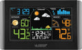 Black Wireless Color Weather Station W842181