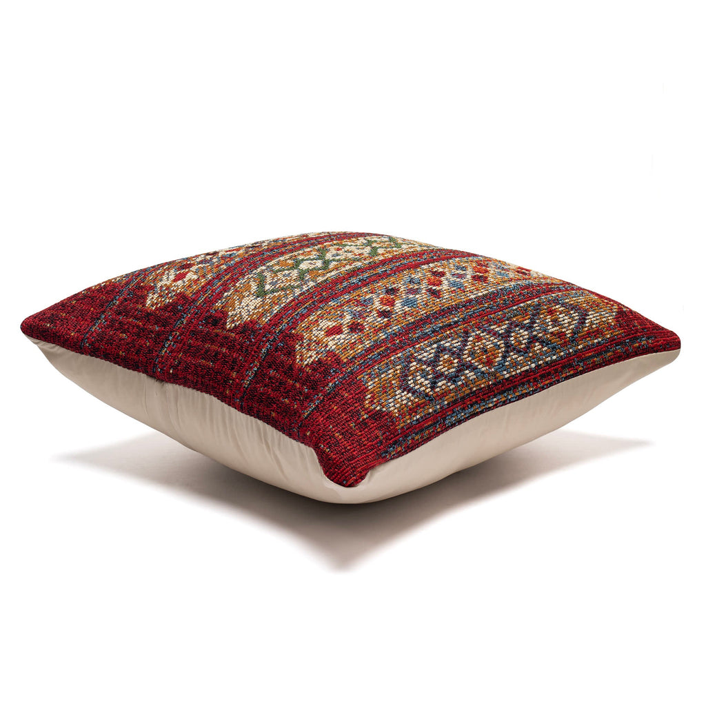 Marina Tribal Stripe Indoor Outdoor Throw Pillow