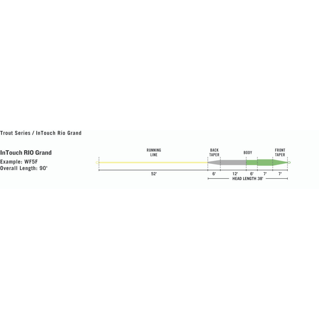 WF4F Fly Line G3870