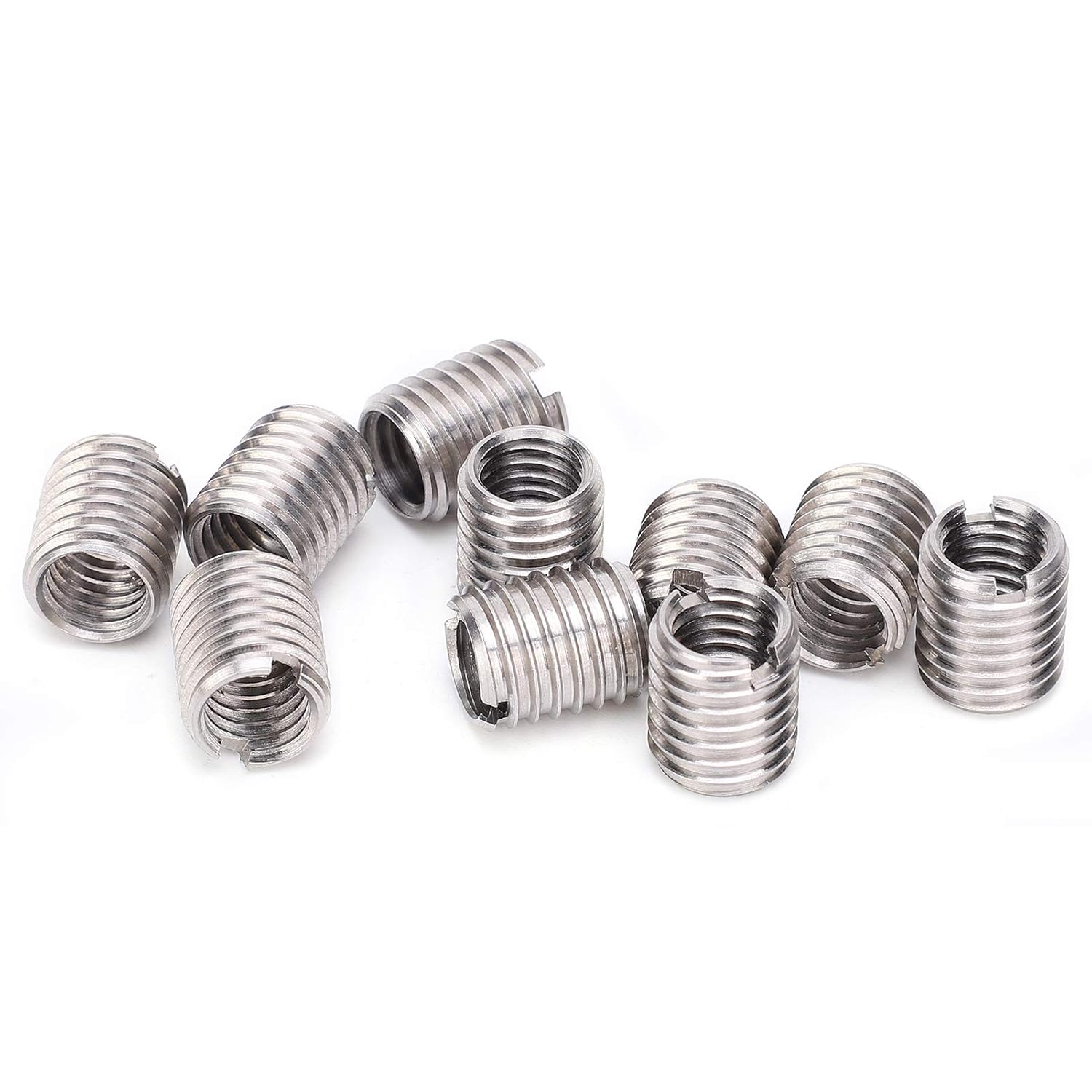 10Pcs Stainless Steel Hex Socket Drive Insert Nut for Wood Furniture (20 x15mm) G2190