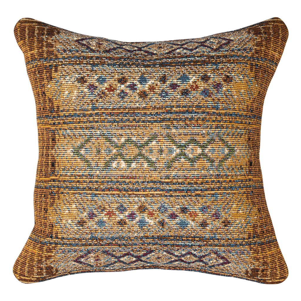 Marina Tribal Stripe Indoor Outdoor Throw Pillow