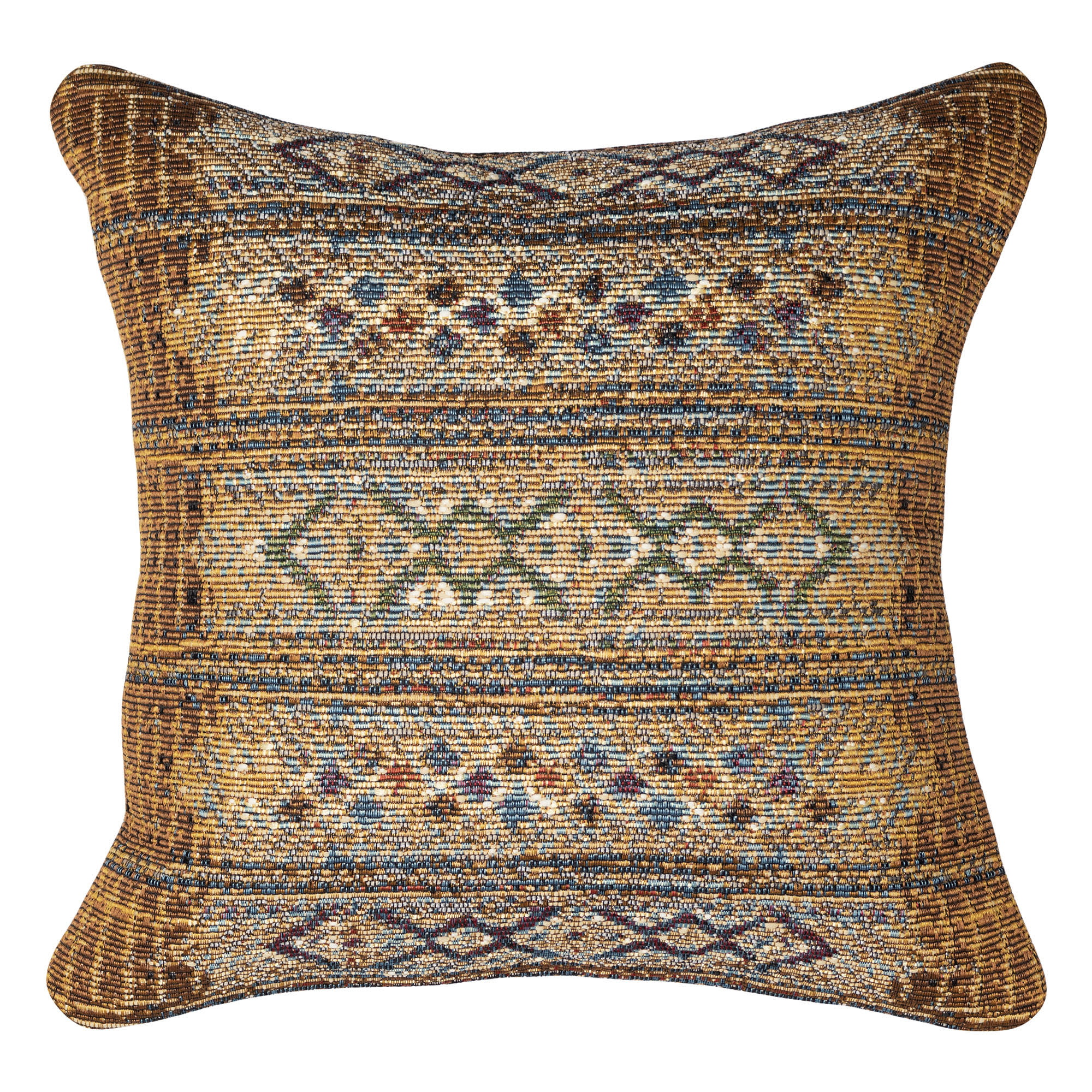 Marina Tribal Stripe Indoor Outdoor Throw Pillow