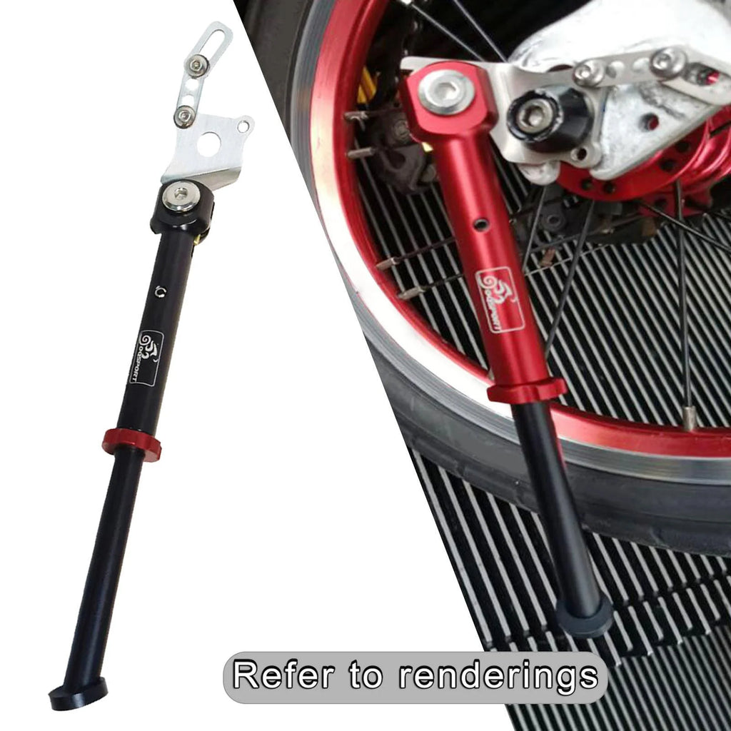Black Aluminum Alloy Single Leg Bike Kickstand F657313