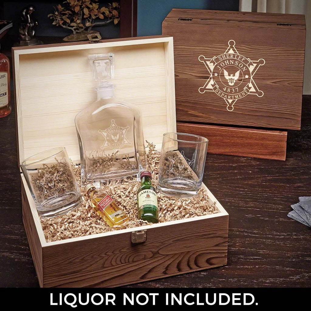Personalized Whiskey Decanter Set G3158