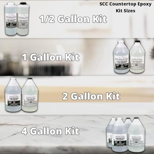 Epoxy Kit (1 Gal) Heat Resistant Food Safe Epoxy Resin J757558
