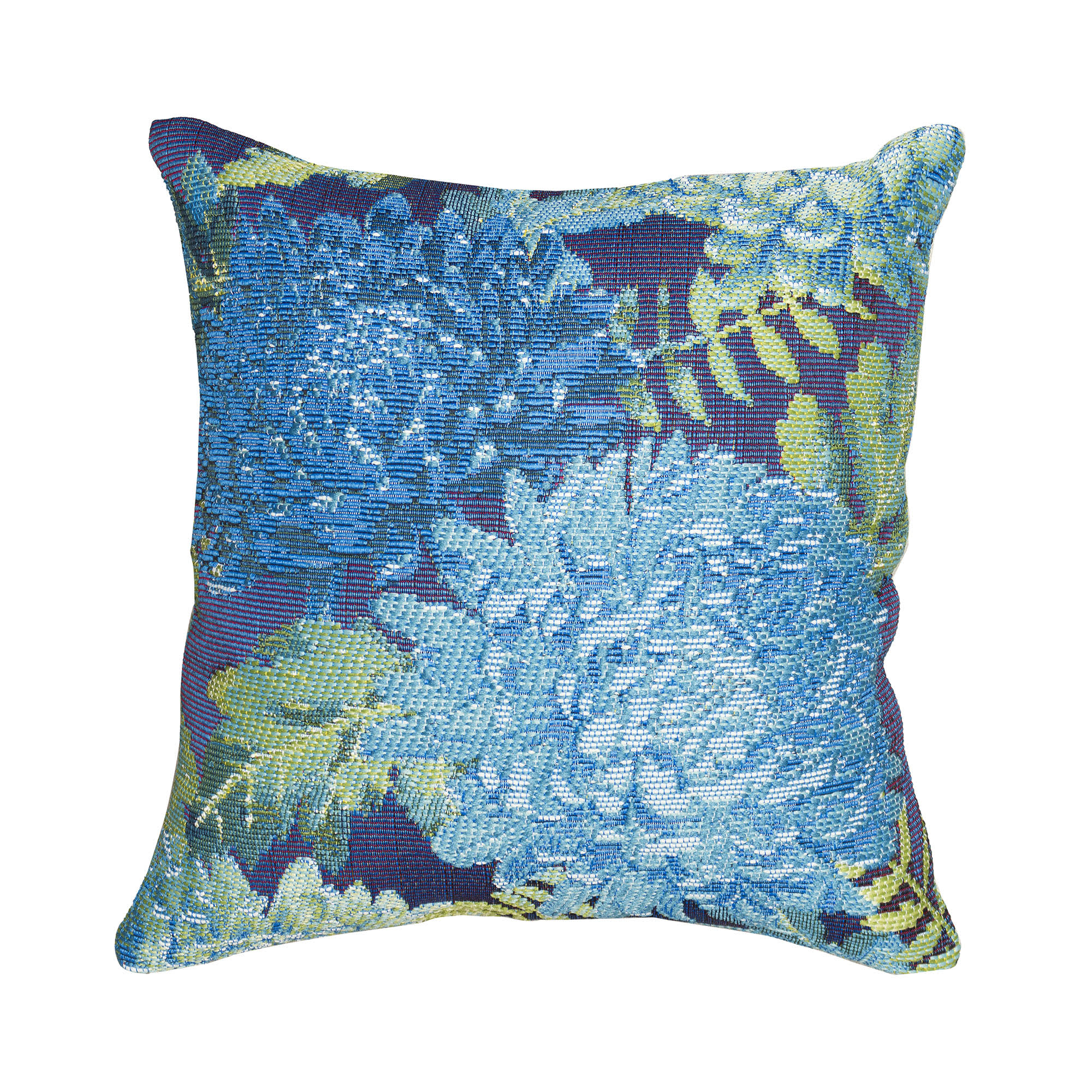 Marina Mums Indoor Outdoor Throw Pillow