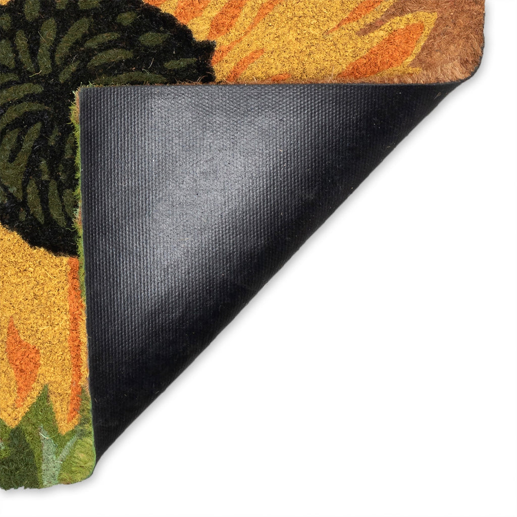 Natura Sunny Day Coir Doormat with Non-Slip Backing