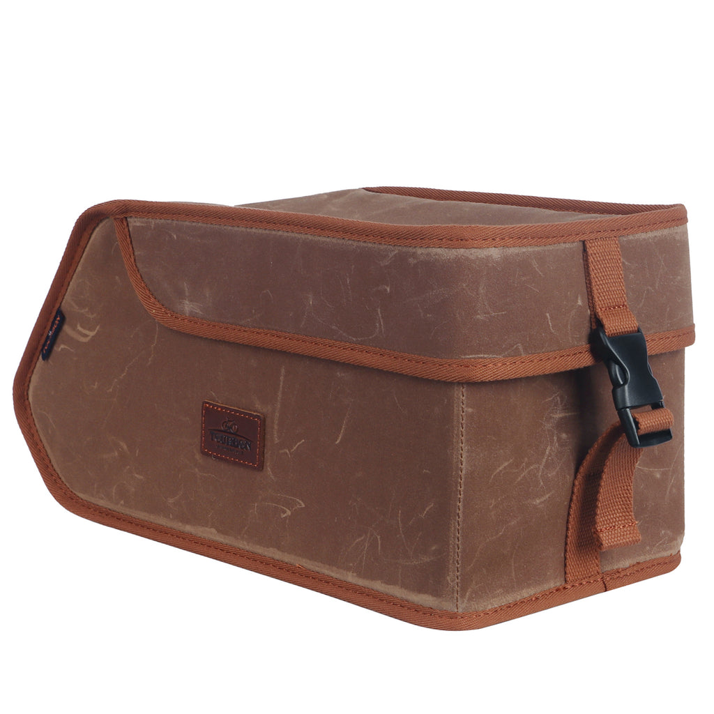 Canvas Brown Insulated Trunk Cooler Storage Bag M372027