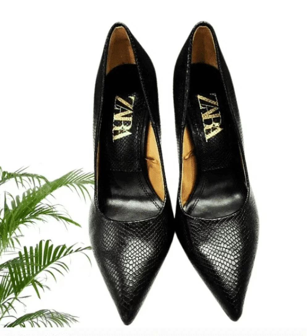 Stilettos Slip On Pointed toe Heels Size 36 H933