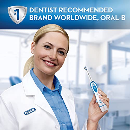 Battery Powered Toothbrush with Replaceable AA Batteries and Precision Clean Brush Head N19141