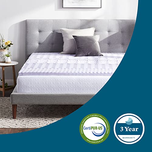 3 Inch Twin Memory Foam Mattress Topper U45504