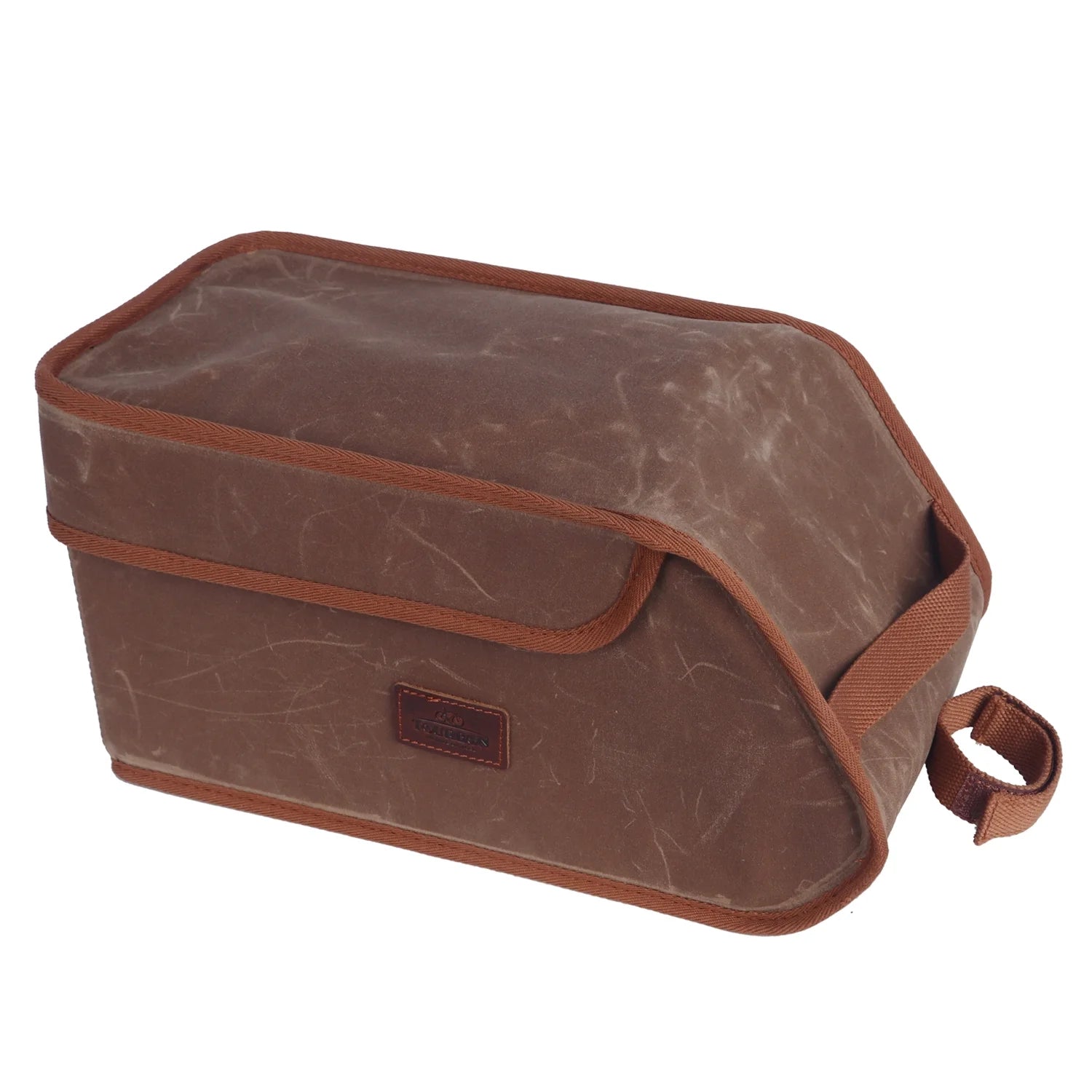 Canvas Brown Insulated Trunk Cooler Storage Bag M372027