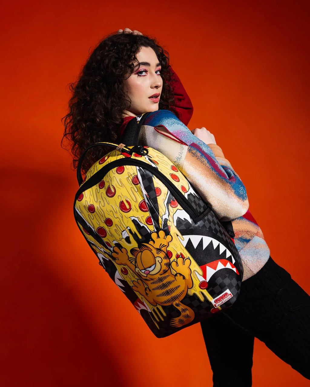 SPRAYGROUND GARFIELD HANGRY DLXSV BACKPACK Q26143