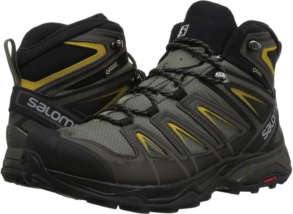 Castor Gray/Black/Green Sulphur Hiking Boots I877303