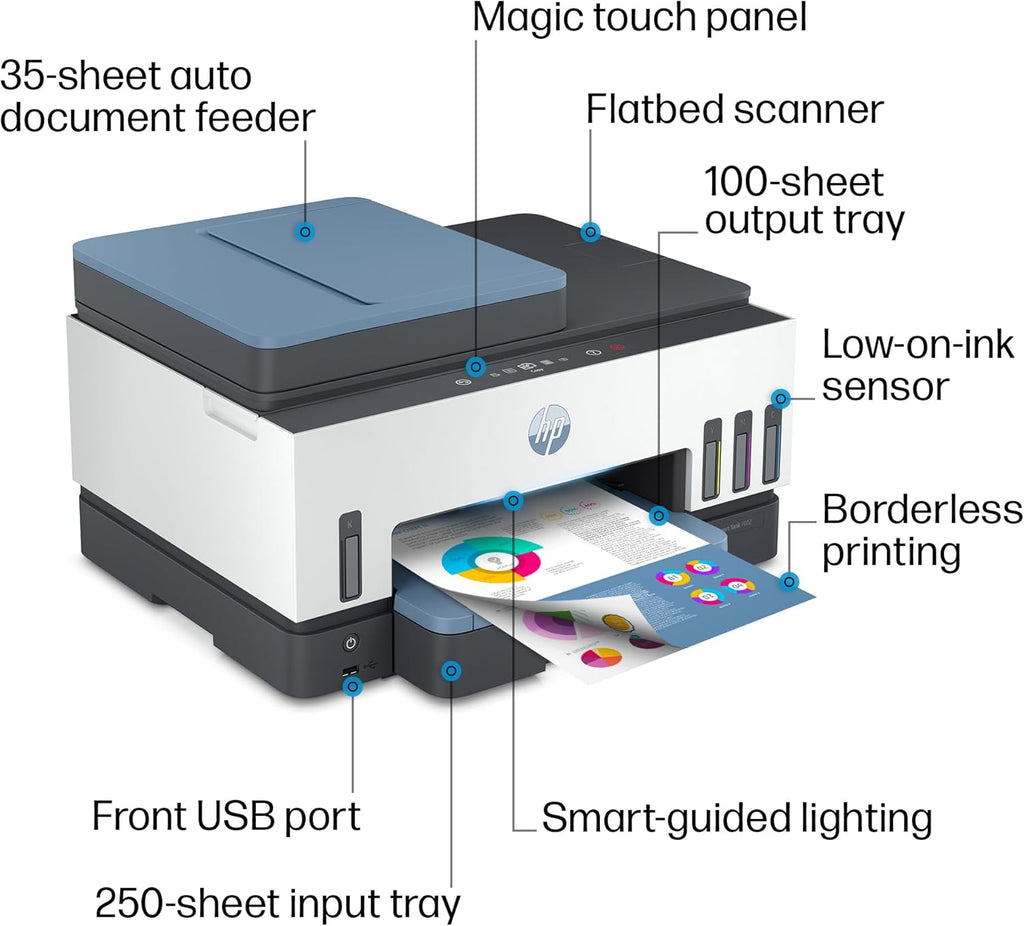 Smart Tank All-in-One Ink Tank Printer with 2 years of ink included M589