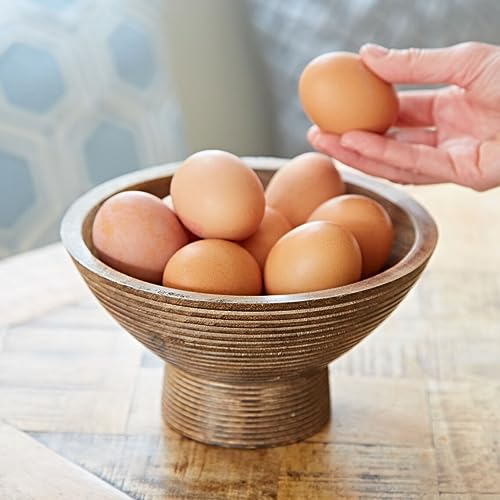 Wooden Mango Wood Serving Bowl K4645