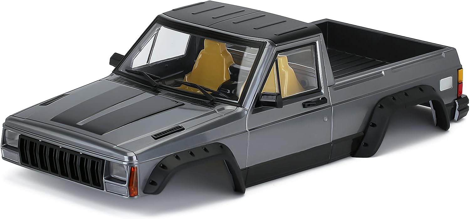 Unpainted 313mm Wheelbase Cherokee Pickup Truck Car Shell Kit for 1/10 RC Crawler E563505