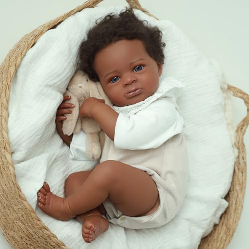 20 Inch African American Reborn Baby Doll N286324