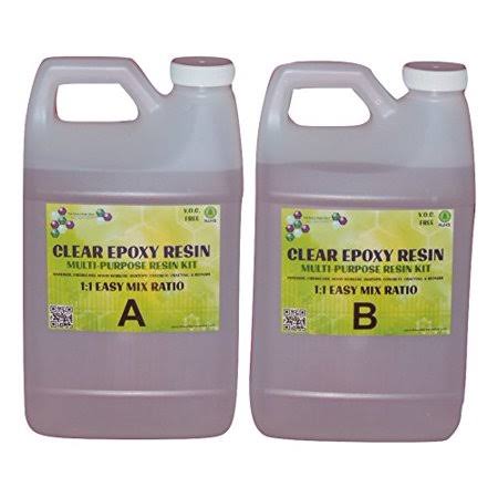 2 Gallon Epoxy Resin Fiberglass Concrete Coating Kit P6111