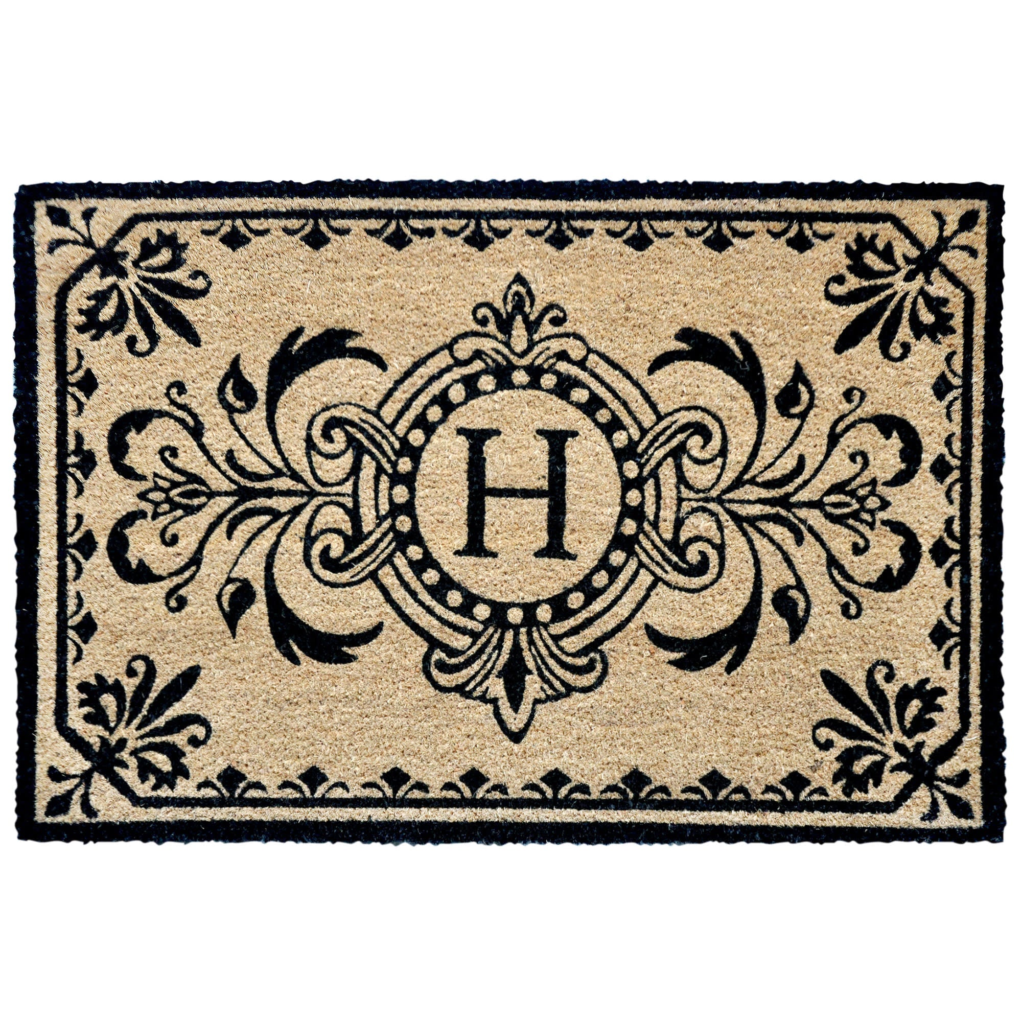 Dwell Vine Coir Doormat with Non-Slip Backing