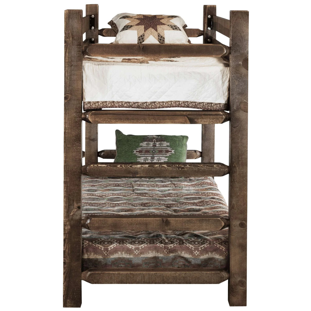 Twin over Twin Bunk Bed T9557