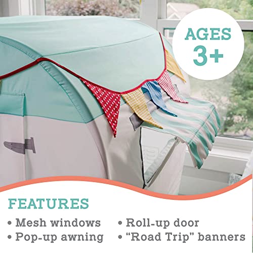 Camper Playhouse – 43 x 55 x 36 inch Cotton Canvas Play Set H983724