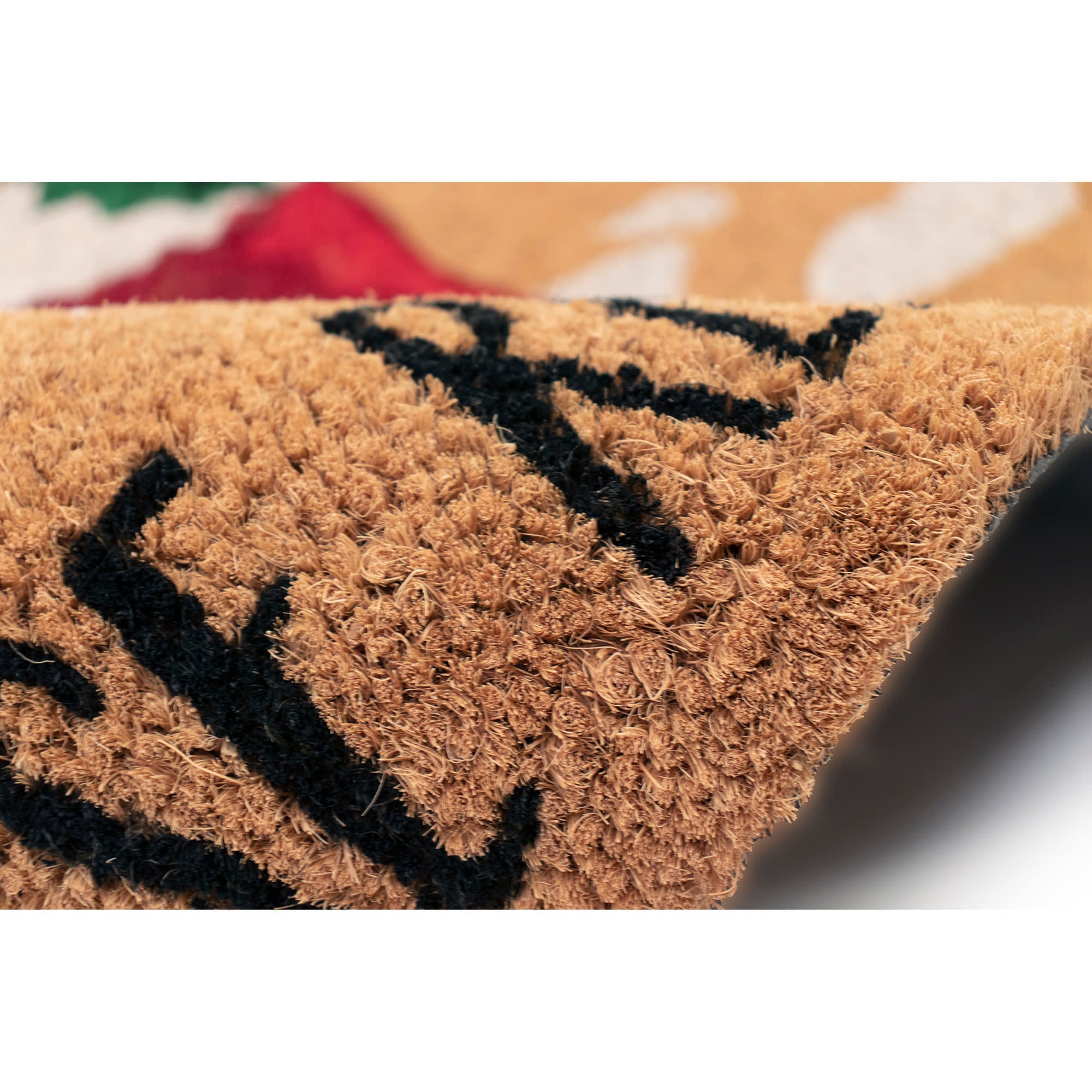 Natura Santa Boots Coir Doormat with Non-Slip Backing