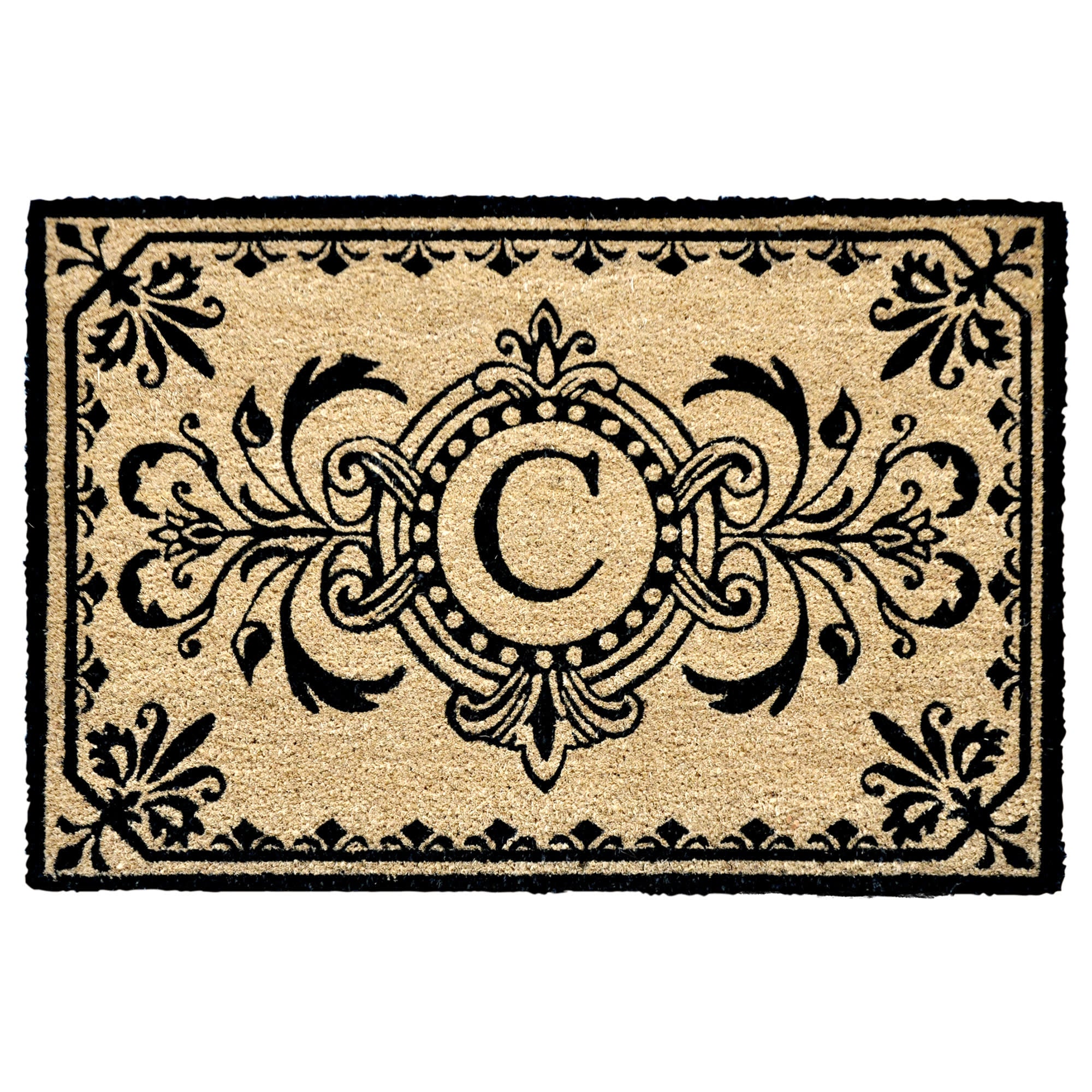 Dwell Vine Coir Doormat with Non-Slip Backing