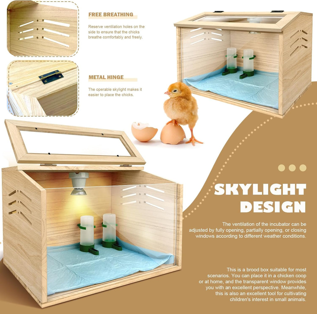 Chicken brooder Box, 15.7 X 12 X 12 inches Z326