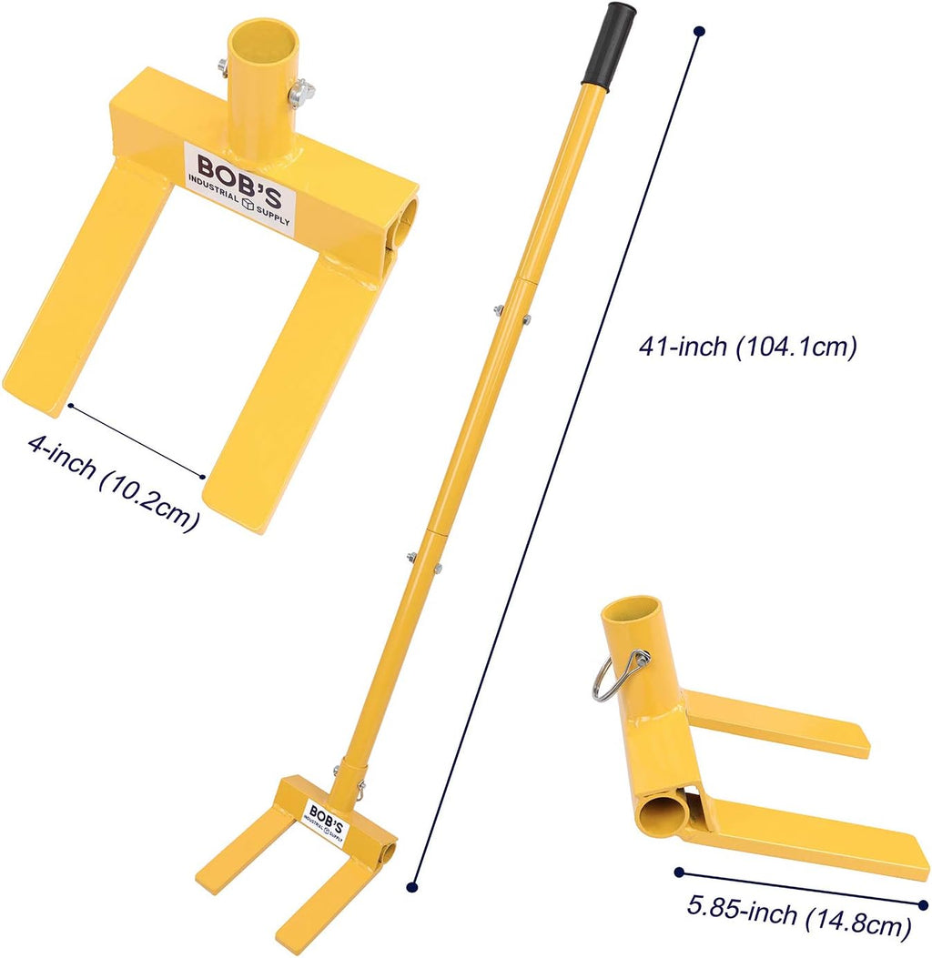 Pallet Buster Tool 3 Section 41in Pry Bar Pack of 2 H407