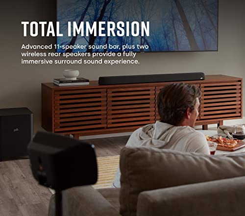 5.1.2 Channel Sound Bar with 10" Wireless Subwoofer, Black G60077