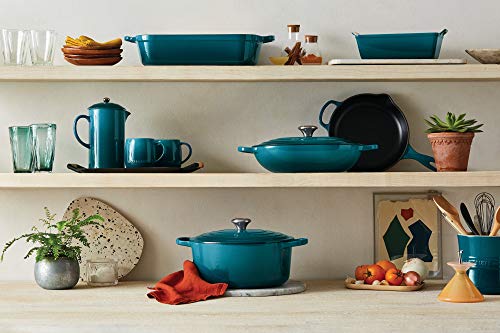 Enameled Cast Iron Rectangular Roaster, 7 qt. P129