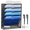 White 10-Tier Hanging Wall File Organizer J302
