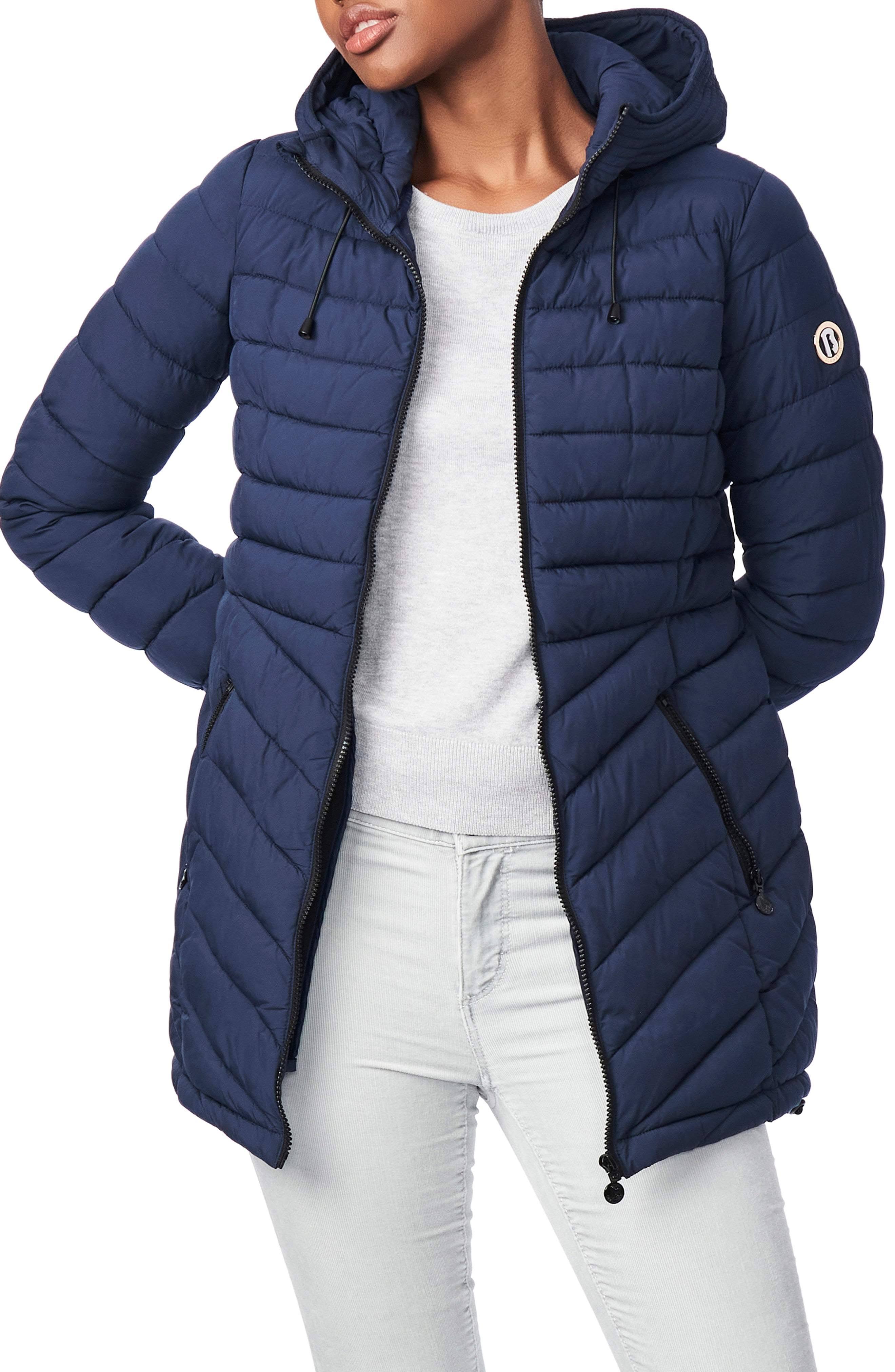 Black Quilted Micro Touch Coat O91288