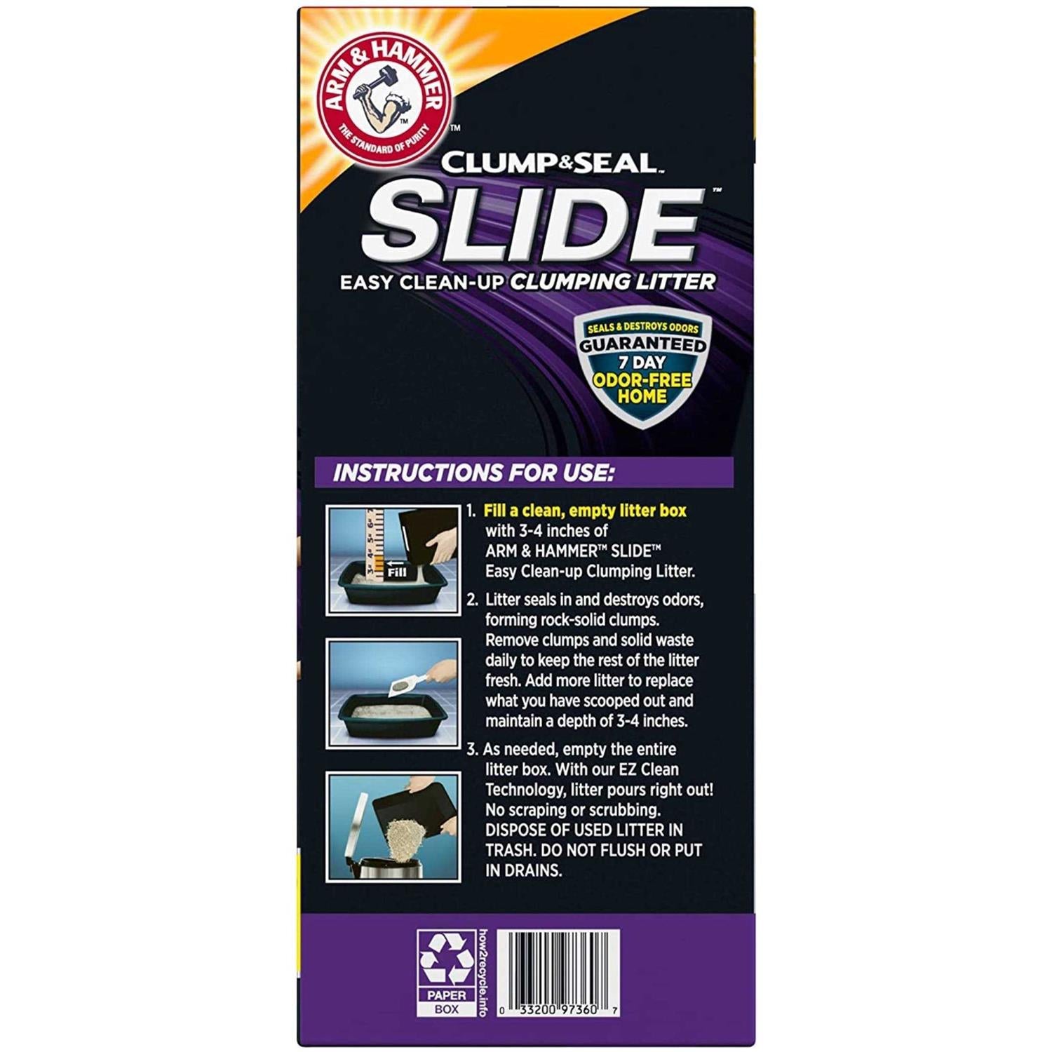 Slide Easy Clean-Up Clumping Cat Litter O742178