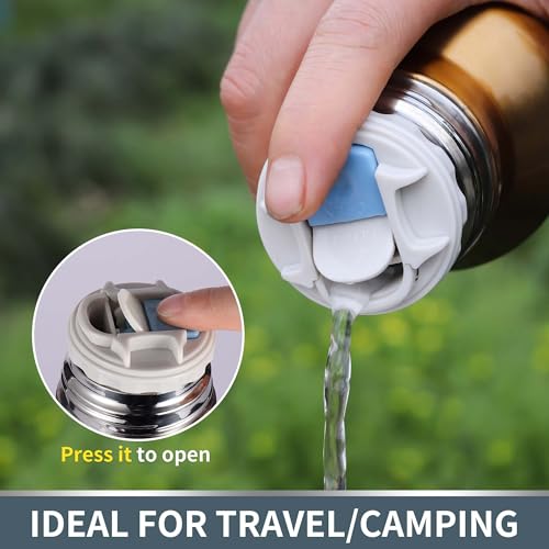 17 oz Stainless Steel Vacuum Insulated Water Bottle B43263