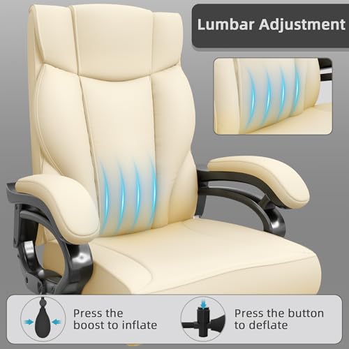 Black Leather Executive Office Chair P961891