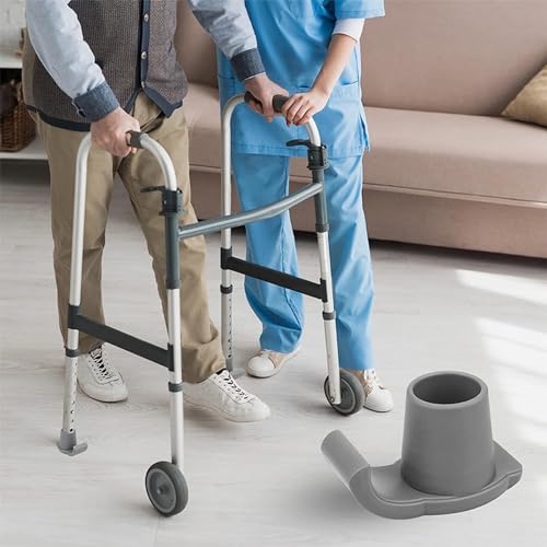 Black Rubber Walker Glides Q66194