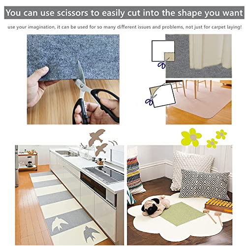 Self Adhesive Carpet Tiles 12" x 12" 12 Tiles Per Carton Y543390