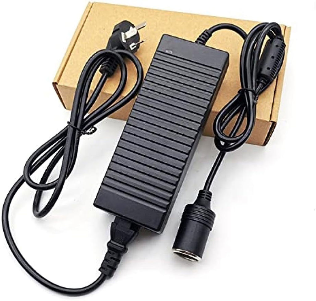 AC-DC Converter AC-100V/240V to DC-12V 10A 120W Car Cigarette Lighter Socket Power Adapter W127527