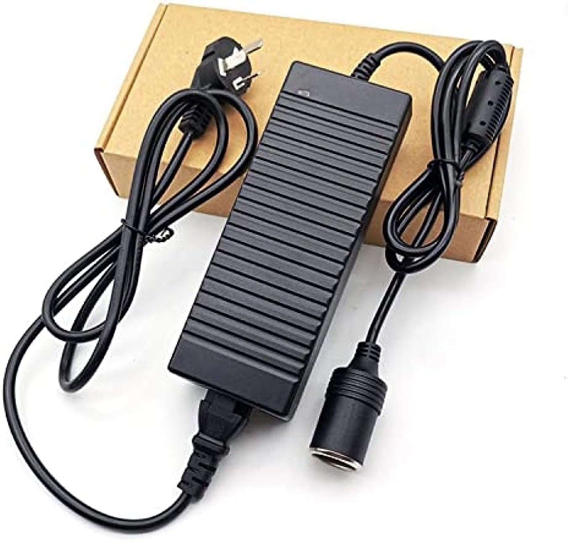 AC-DC Converter AC-100V/240V to DC-12V 10A 120W Car Cigarette Lighter Socket Power Adapter W127527