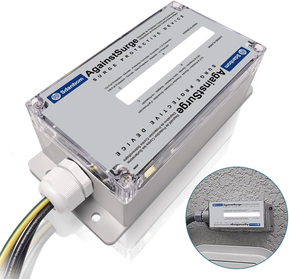 Whole House Surge Protection Device Rated for 140,000 Amps S286112