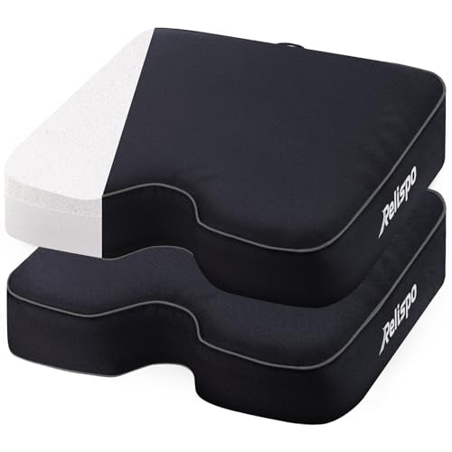 Stadium Seat Cushion with Memory Foam Waterproof Extra Thick O925