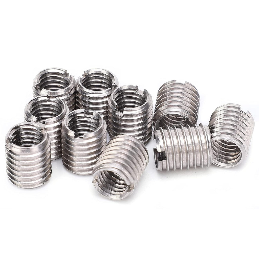 10Pcs Stainless Steel Hex Socket Drive Insert Nut for Wood Furniture (20 x15mm) G2190
