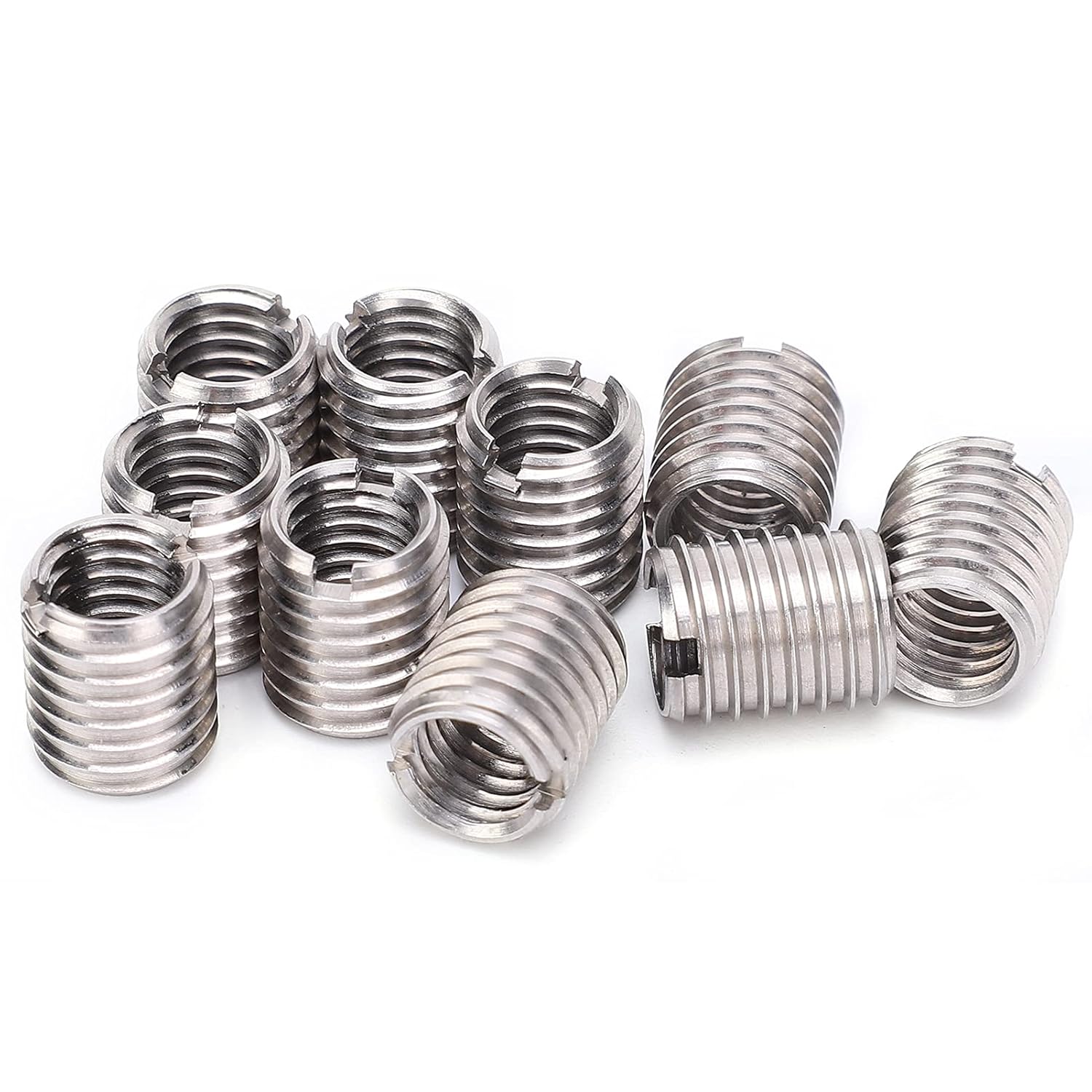 10Pcs Stainless Steel Hex Socket Drive Insert Nut for Wood Furniture (20 x15mm) G2190