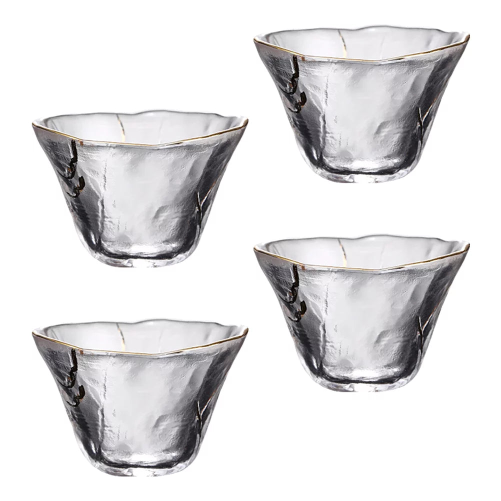 4pcs Glass Sake Cups C561906