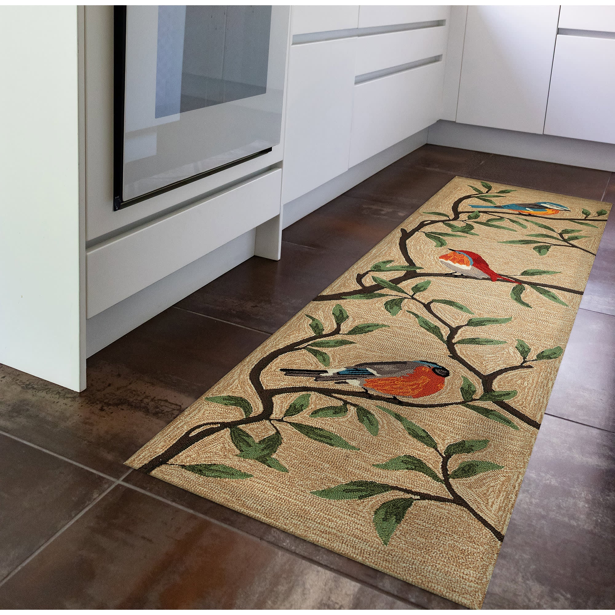 Ravella Birds On Branches Indoor/Outdoor Area Rug