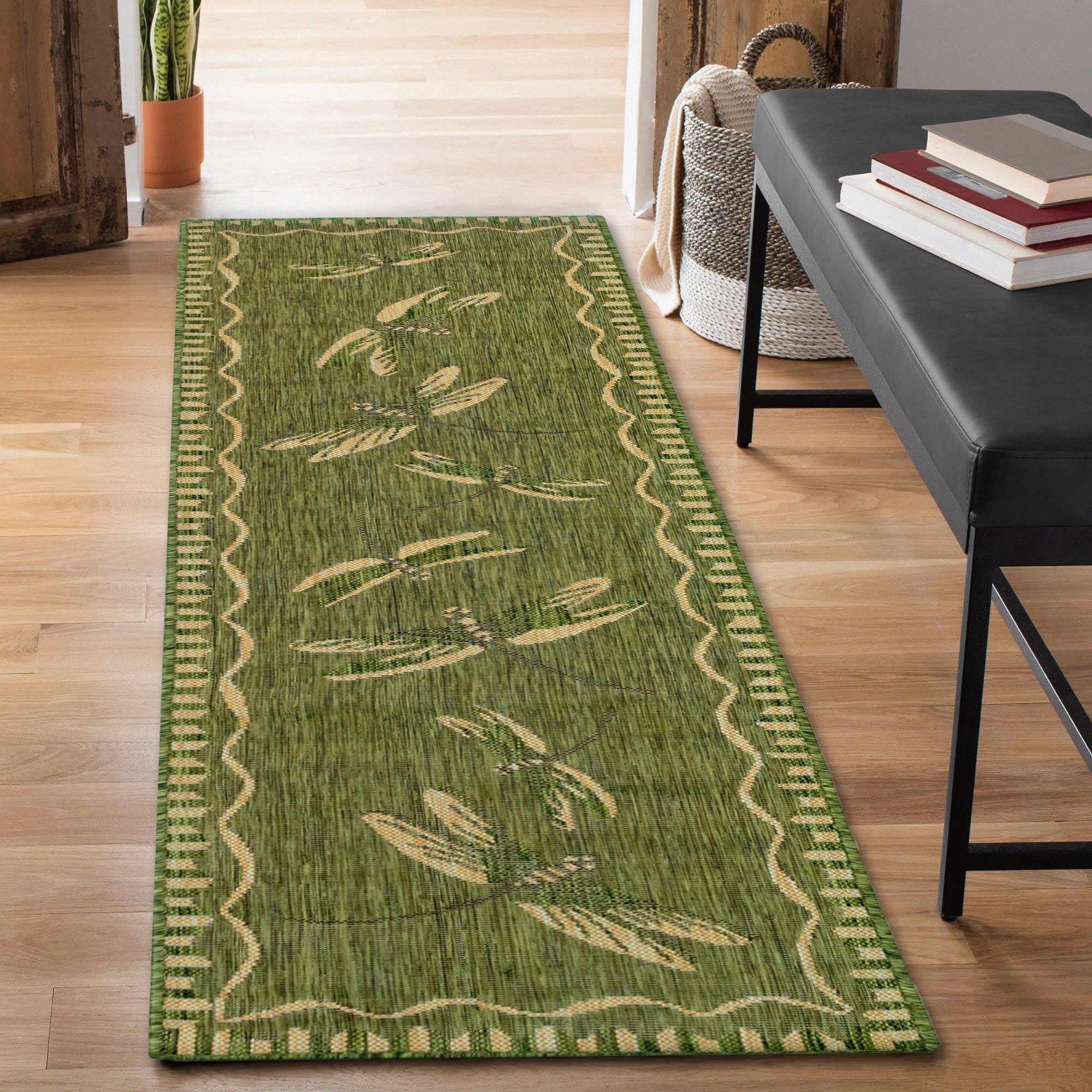 Carmel Dragonfly Indoor Outdoor Area Rug