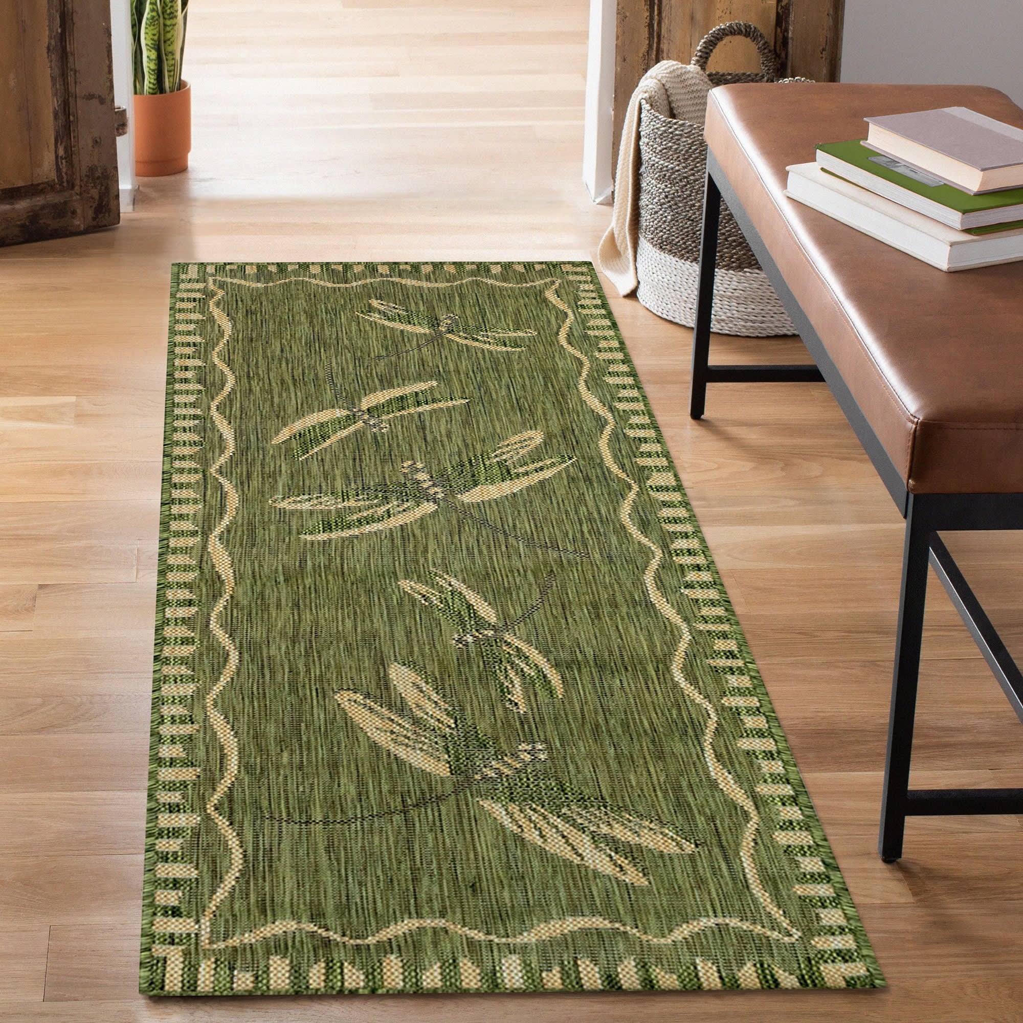 Carmel Dragonfly Indoor Outdoor Area Rug